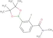 2-Fluoro-N,N-dimethyl-3-(4,4,5,5-tetramethyl-1,3,2-dioxaborolan-2-yl)benzamide