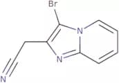 2-(3-Bromoimidazo[1,2-a]pyridin-2-yl)acetonitrile
