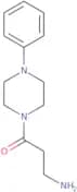 3-Amino-1-(4-phenylpiperazin-1-yl)propan-1-one