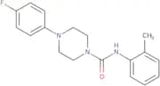 (4-(4-fluorophenyl)piperazinyl)-N-(2-methylphenyl)formamide