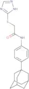 N-[4-(Adamantan-1-yl)phenyl]-2-(4H-1,2,4-triazol-3-ylsulfanyl)acetamide