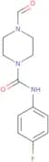 N-(4-fluorophenyl)(4-formylpiperazinyl)formamide