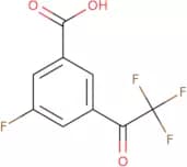 3-Fluoro-5-(trifluoroacetyl)benzoic acid