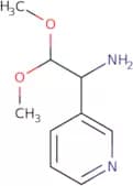 2,2-Dimethoxy-1-(pyridin-3-yl)ethan-1-amine