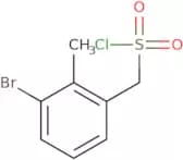 (3-Bromo-2-methylphenyl)methanesulfonyl chloride