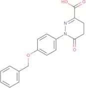 1-[4-(Benzyloxy)phenyl]-6-oxo-1,4,5,6-tetrahydropyridazine-3-carboxylic acid