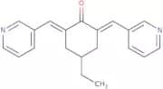4-Ethyl-2,6-bis(3-pyridinylmethylene)-cyclohexanone