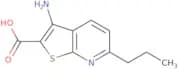 3-Amino-6-propylthieno[2,3-b]pyridine-2-carboxylic acid