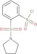 2-(Pyrrolidine-1-sulfonyl)benzene-1-sulfonyl chloride