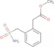 Methyl 2-[2-(sulfamoylmethyl)phenyl]acetate