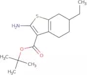 tert-Butyl 2-amino-6-ethyl-4,5,6,7-tetrahydro-1-benzothiophene-3-carboxylate