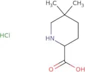 5,5-Dimethylpiperidine-2-carboxylic acid hydrochloride
