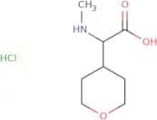 2-(Methylamino)-2-(oxan-4-yl)acetic acid hydrochloride