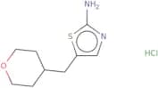 5-(Oxan-4-ylmethyl)-1,3-thiazol-2-amine hydrochloride