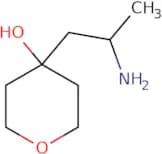 4-(2-Aminopropyl)oxan-4-ol