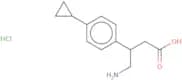 4-Amino-3-(4-cyclopropylphenyl)butanoic acid hydrochloride