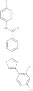 4-[4-(2,4-Dichlorophenyl)-1,3-thiazol-2-yl]-N-(4-fluorophenyl)benzamide