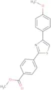 Methyl 4-[4-(4-methoxyphenyl)-1,3-thiazol-2-yl]benzenecarboxylate