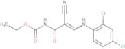 Ethyl N-[2-cyano-3-(2,4-dichloroanilino)acryloyl]carbamate