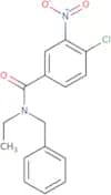 N-Benzyl-4-chloro-N-ethyl-3-nitrobenzamide