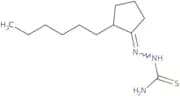 [(2-Hexylcyclopentylidene)amino]thiourea
