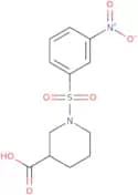 1-(3-Nitrobenzenesulfonyl)piperidine-3-carboxylic acid