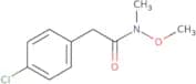 2-(4-Chlorophenyl)-N-methoxy-N-methylacetamide