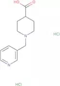 1-(Pyridin-3-ylmethyl)piperidine-4-carboxylic acid dihydrochloride