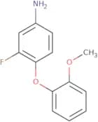 3-Fluoro-4-(2-methoxyphenoxy)aniline