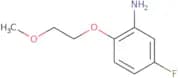 5-fluoro-2-(2-methoxyethoxy)aniline