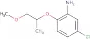 5-Chloro-2-[(1-methoxypropan-2-yl)oxy]aniline