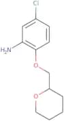 5-Chloro-2-(oxan-2-ylmethoxy)aniline