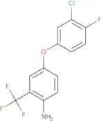 4-(3-Chloro-4-fluorophenoxy)-2-(trifluoromethyl)aniline
