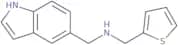 [(1H-Indol-5-yl)methyl][(thiophen-2-yl)methyl]amine