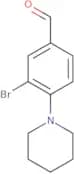 3-Bromo-4-(piperidin-1-yl)benzaldehyde