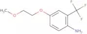 4-(2-Methoxyethoxy)-2-(trifluoromethyl)aniline