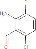 2-Amino-6-chloro-3-fluorobenzaldehyde