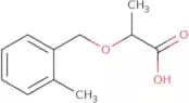 2-[(2-Methylphenyl)methoxy]propanoic acid
