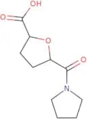 rac-(2R,5S)-5-(Pyrrolidine-1-carbonyl)oxolane-2-carboxylic acid