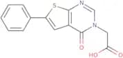 2-{4-Oxo-6-phenyl-3H,4H-thieno[2,3-d]pyrimidin-3-yl}acetic acid