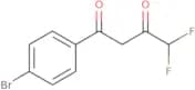 1-(4-Bromo-phenyl)-4,4-difluorobutane-1,3-dione