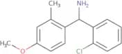 (2-Chlorophenyl)(4-methoxy-2-methylphenyl)methanamine