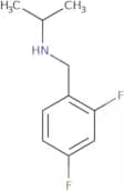[(2,4-Difluorophenyl)methyl](propan-2-yl)amine