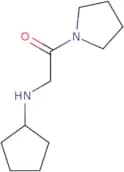 2-(Cyclopentylamino)-1-(pyrrolidin-1-yl)ethan-1-one