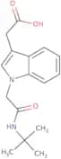 2-{1-[(tert-Butylcarbamoyl)methyl]-1H-indol-3-yl}acetic acid