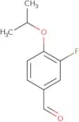 3-Fluoro-4-(propan-2-yloxy)benzaldehyde