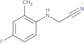 2-[(4-Fluoro-2-methylphenyl)amino]acetonitrile