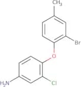 4-(2-Bromo-4-methylphenoxy)-3-chloroaniline