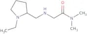 2-{[(1-Ethylpyrrolidin-2-yl)methyl]amino}-N,N-dimethylacetamide