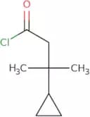 3-Cyclopropyl-3-methylbutanoyl chloride